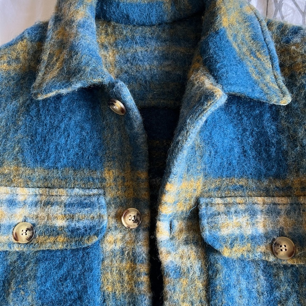 Zara wooly overshirt size M